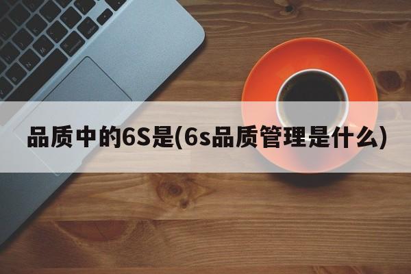 品质中的6S是(6s品质管理是什么)